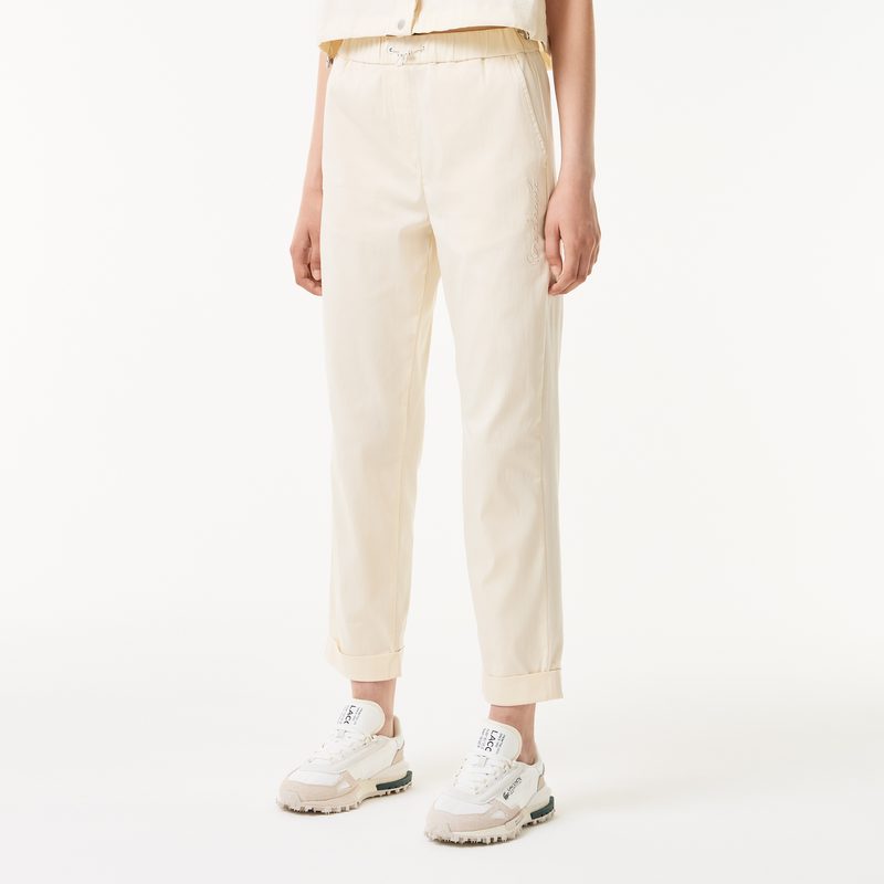 Женские брюки Lacoste стандартного кроя с регулируемым поясом 4
