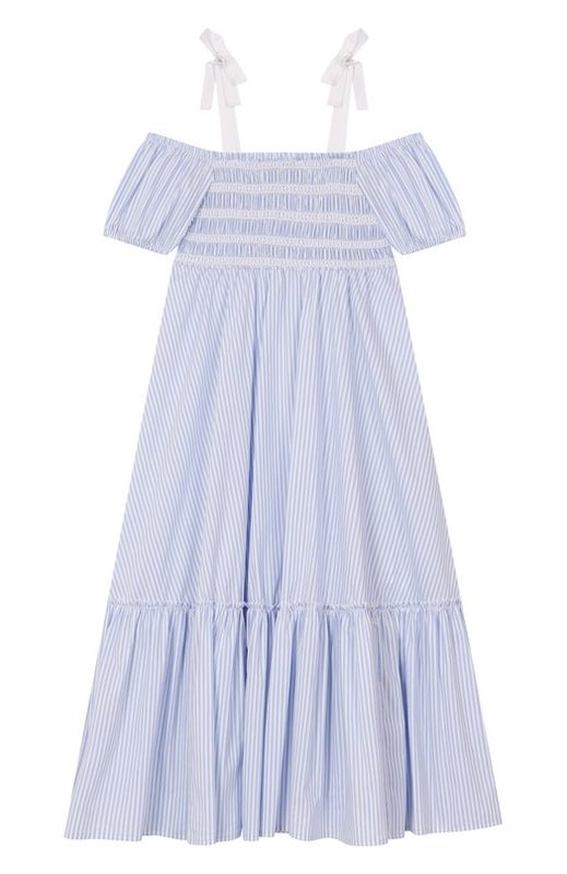 Хлопковый сарафан Philosophy di Lorenzo Serafini Kids