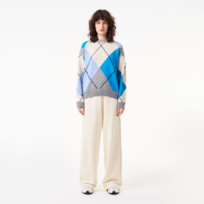 Женский свитер Lacoste свободного кроя 4