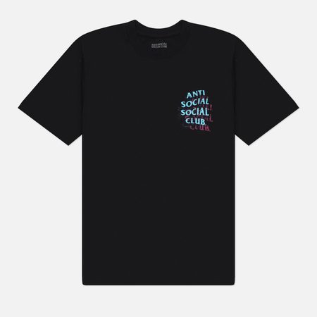 Мужская футболка Anti Social Social Club Distressed, цвет чёрный