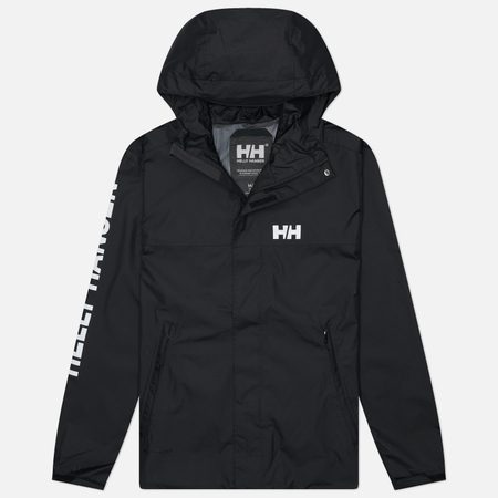 Мужская куртка ветровка Helly Hansen Ervik, цвет чёрный