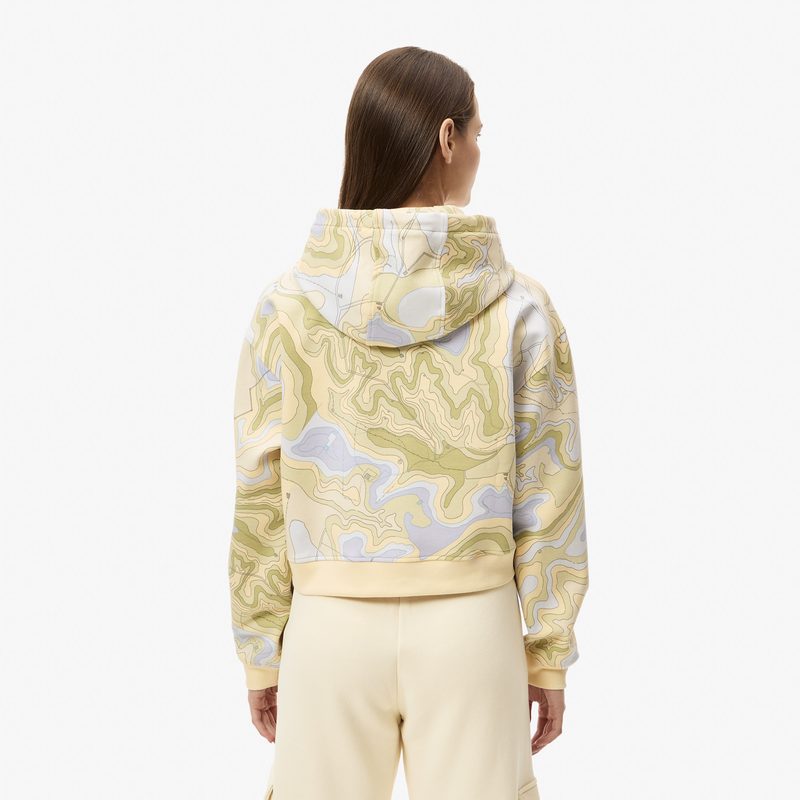 Женский свитшот Lacoste оверсайз 2