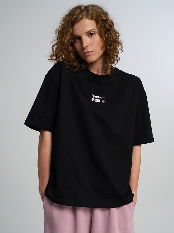 Футболка женская Reebok Boxy, Черный 2