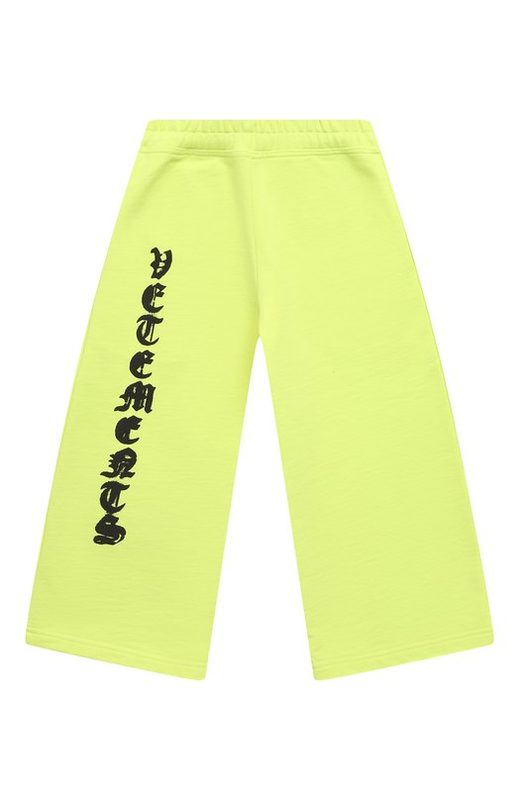 Хлопковые брюки VETEMENTS