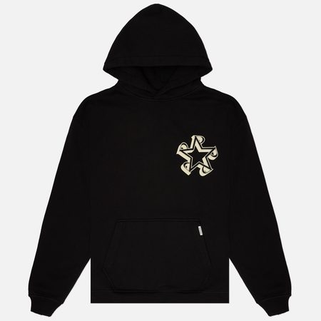 Мужская толстовка REPRESENT Initial Star Hoodie, цвет чёрный
