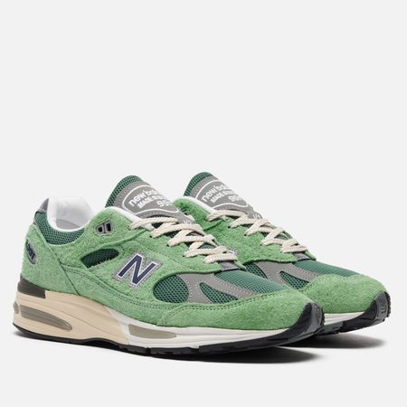 Мужские кроссовки New Balance U991GV2, цвет зелёный