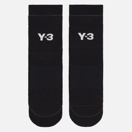 Носки Y-3 Hi Crew, цвет чёрный