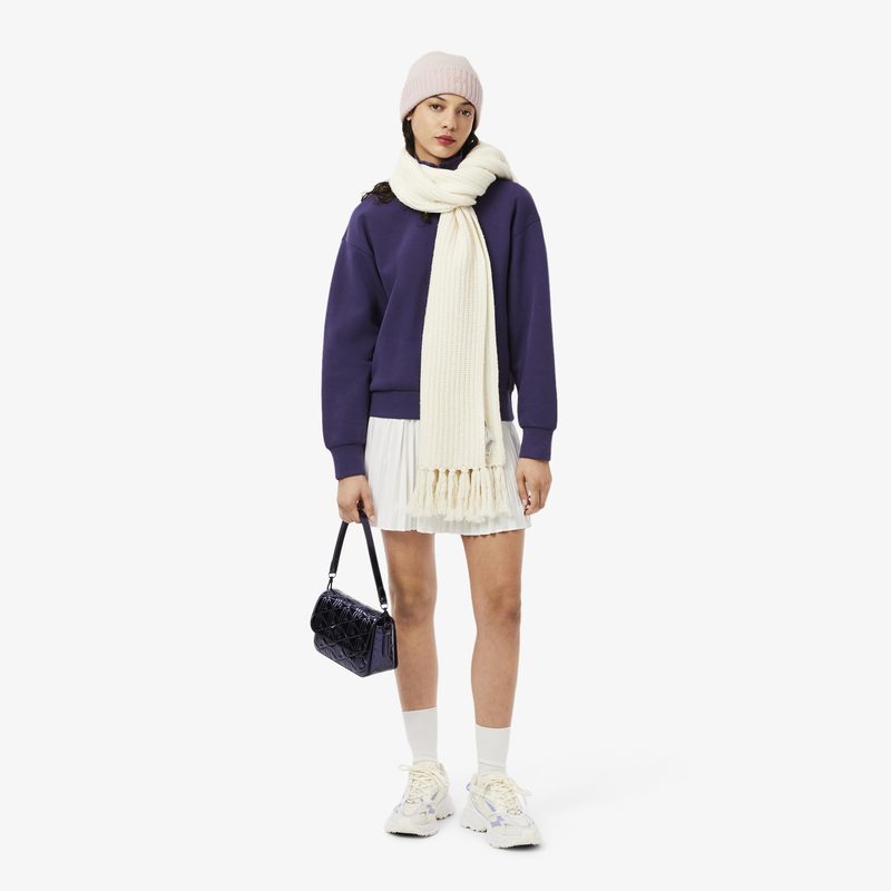 Вязаная шапка Lacoste 4