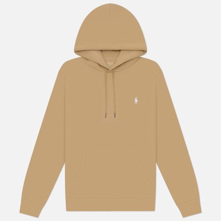 Мужская толстовка Polo Ralph Lauren Double-Knit Hoodie, цвет бежевый