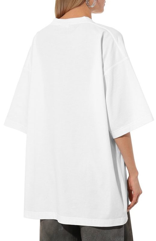 Хлопковая футболка VETEMENTS 4