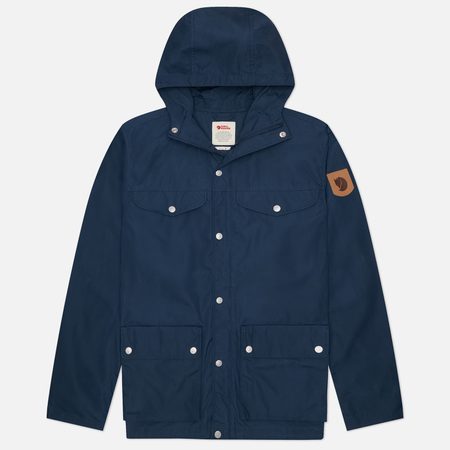Мужская куртка ветровка Fjallraven Greenland, цвет синий