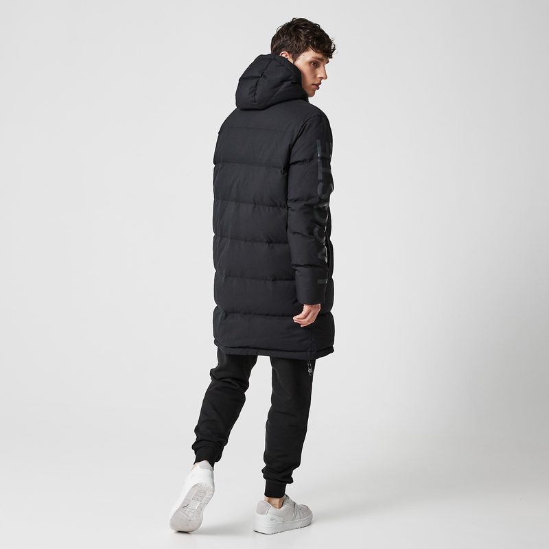 Мужская утеплённая куртка Lacoste Long Hooded Quilted стандартного кроя 2