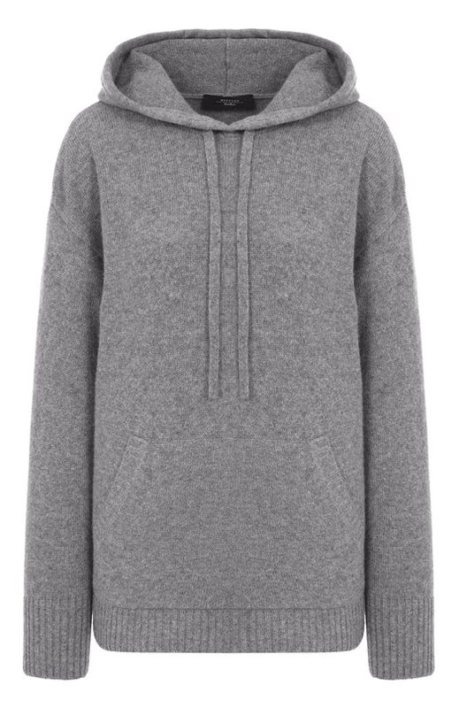 Худи из шерсти и вискозы Weekend Max Mara