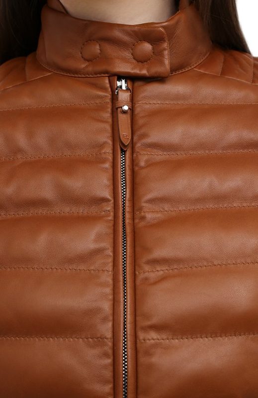 Кожаная куртка Ralph Lauren 5