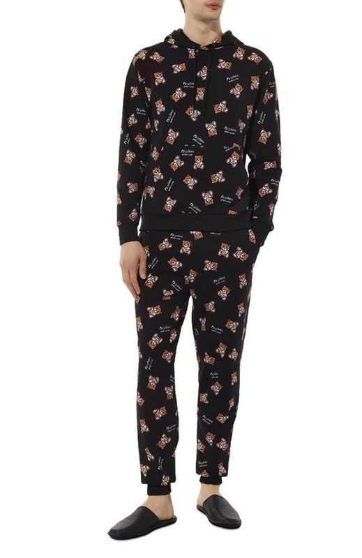 Хлопковые домашние джоггеры Moschino 2