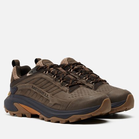 Мужские кроссовки Merrell Moab Speed 2 Leather Waterproof, цвет коричневый