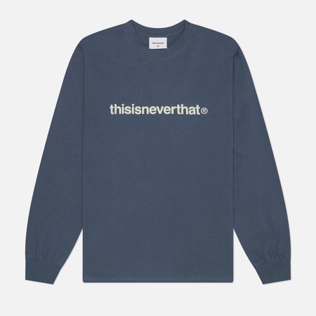 Мужской лонгслив thisisneverthat T-Logo, цвет синий