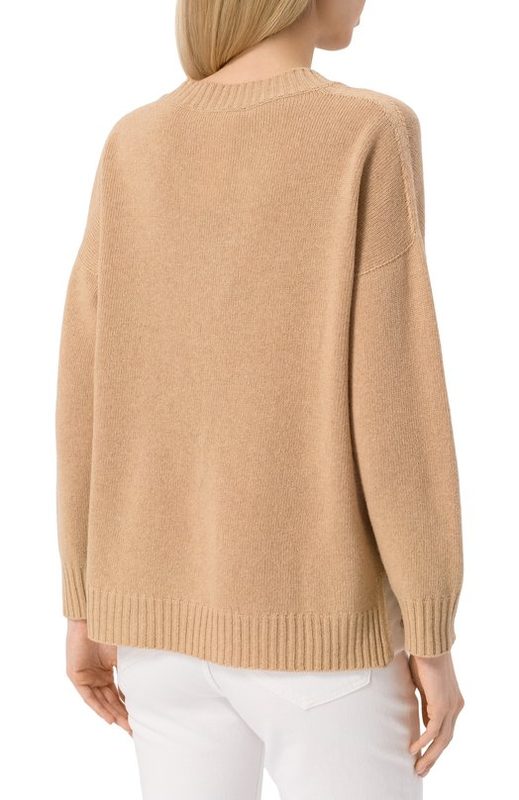 Пуловер из шерсти и вискозы Weekend Max Mara 4