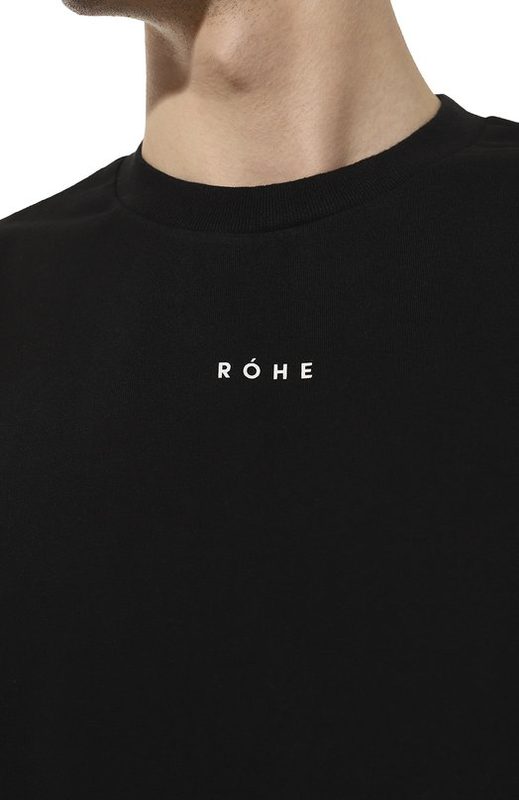 Хлопковая футболка Rohe 5