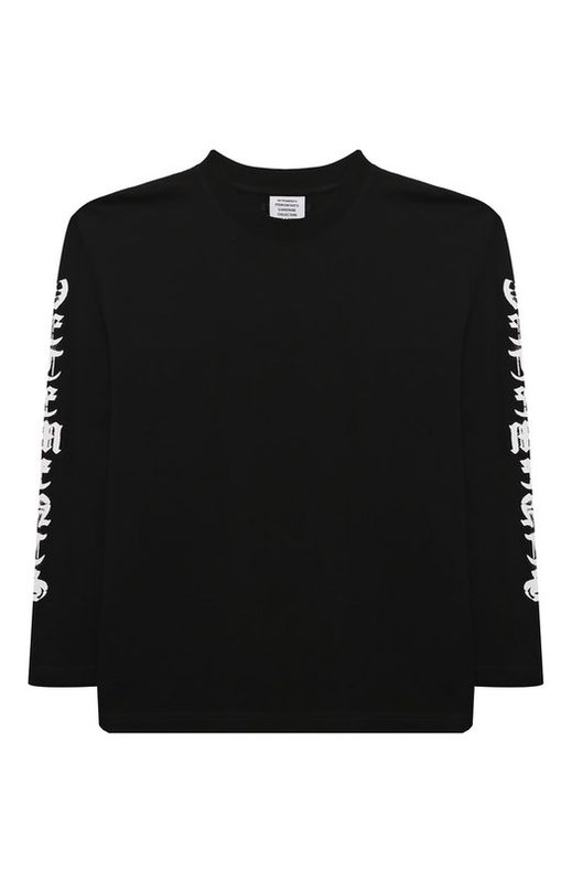 Хлопковый лонгслив VETEMENTS