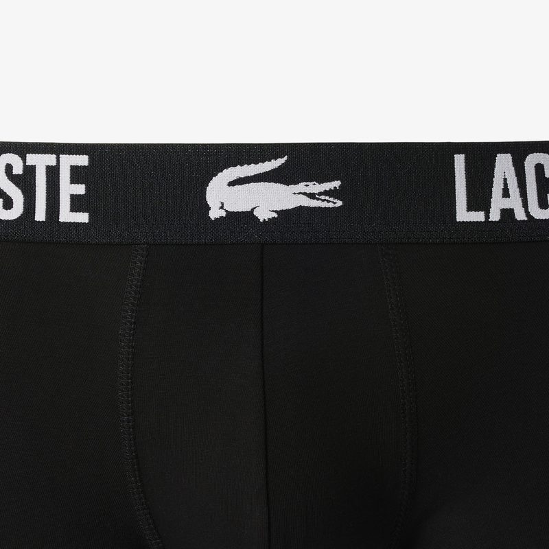 Мужское хлопковое нижнее бельё Lacoste (3 ед.) 5