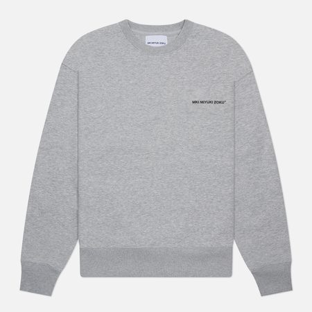 Мужская толстовка MKI MIYUKI ZOKU Uniform Crew Neck, цвет серый