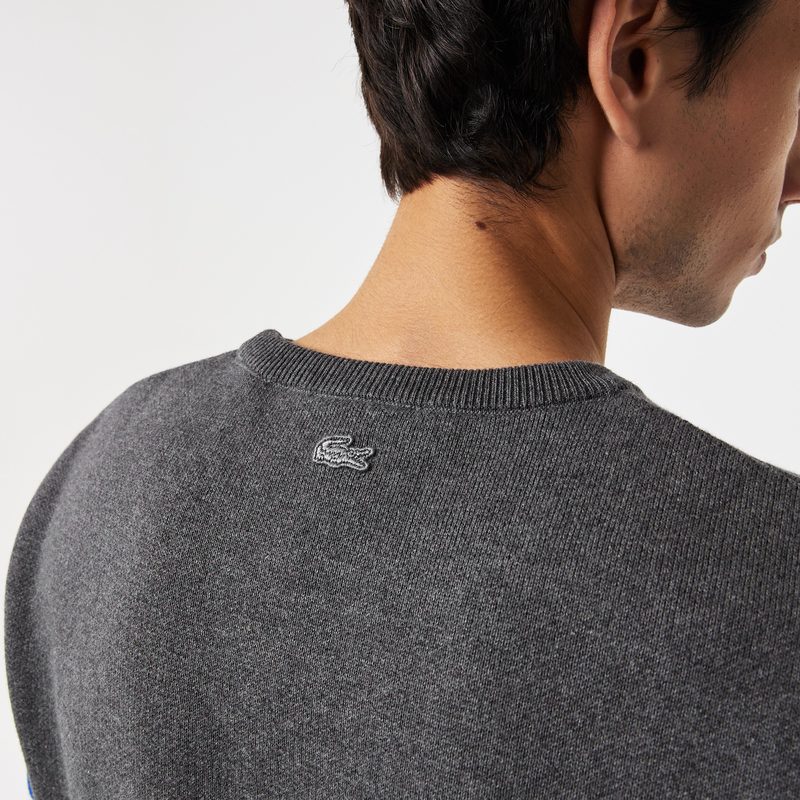 Мужской свитер Lacoste из смеси хлопка и вискозы 4