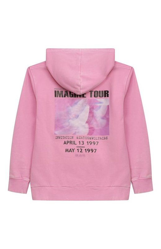 Хлопковое худи Zadig and Voltaire 2