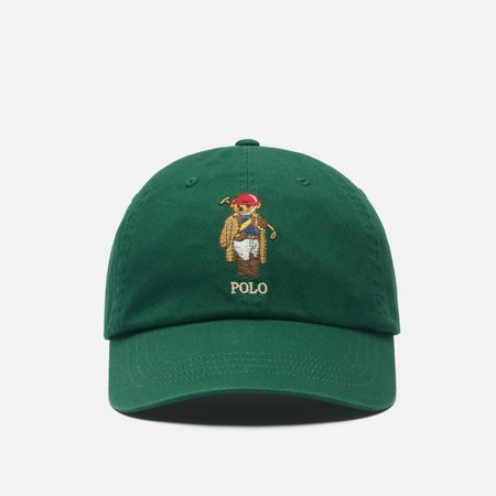 Кепка Polo Ralph Lauren Polo Bear Twill Ball, цвет зелёный
