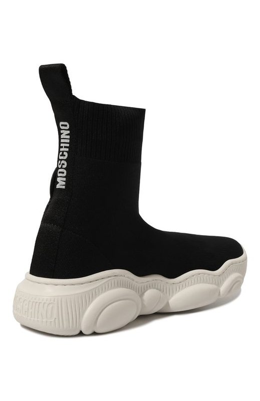 Кроссовки из текстиля Moschino 3