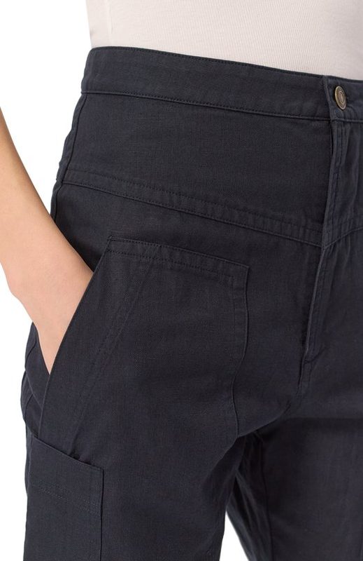 Брюки изо льна и хлопка Isabel Marant Etoile 5
