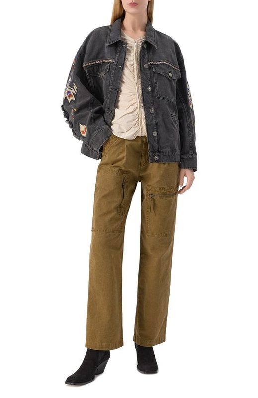 Хлопковые брюки Isabel Marant Etoile 2