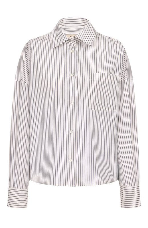 Хлопковая рубашка Weekend Max Mara