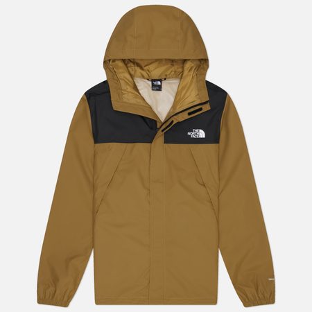 Мужская куртка ветровка The North Face Antora, цвет коричневый