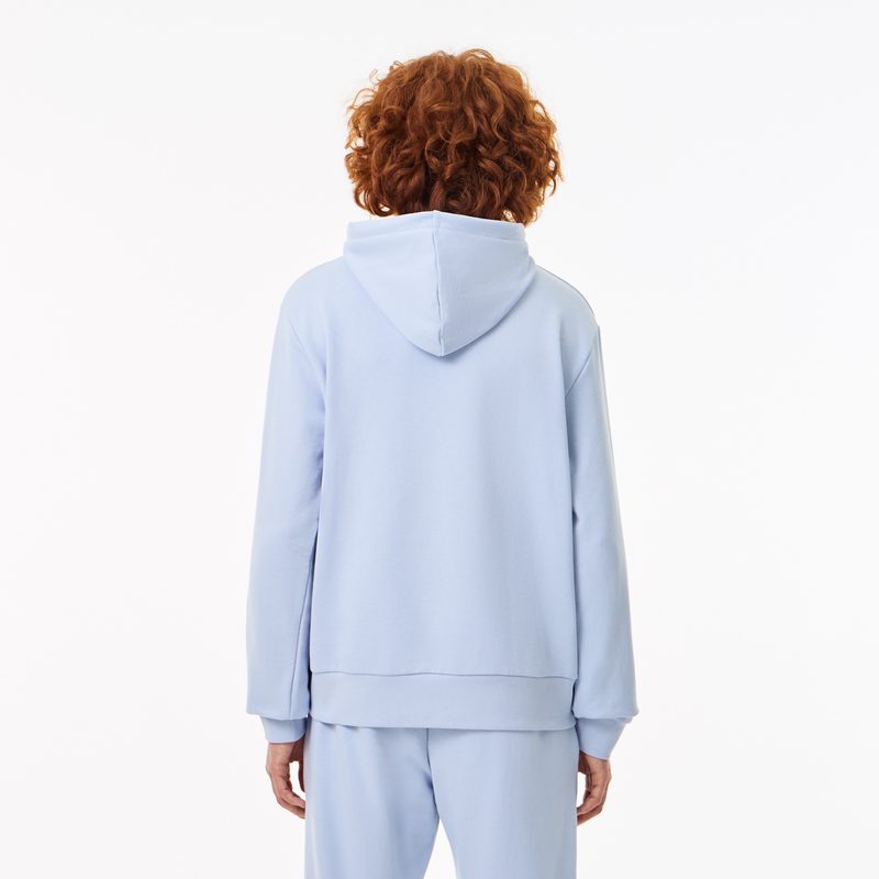Мужская толстовка - худи Lacoste классического кроя из органического хлопка 2