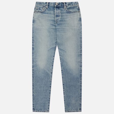 Мужские джинсы Edwin Regular Tapered Kaihara Dark Pure Indigo Rainbow Selvage 13.5 Oz, цвет голубой