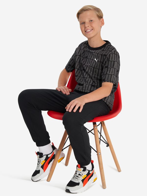 Футболка для мальчиков PUMA Logo Lab, Черный 4