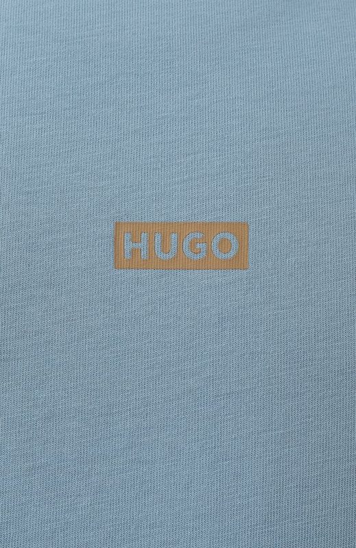 Хлопковая футболка HUGO Blue 5