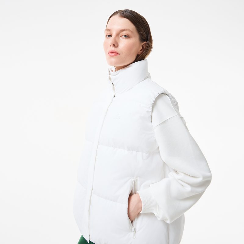 Женский жилет Lacoste с наполнением из смеси пуха и пера 3