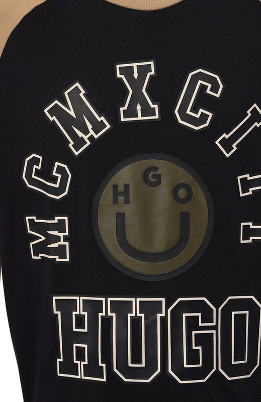 Хлопковая футболка HUGO Blue 5