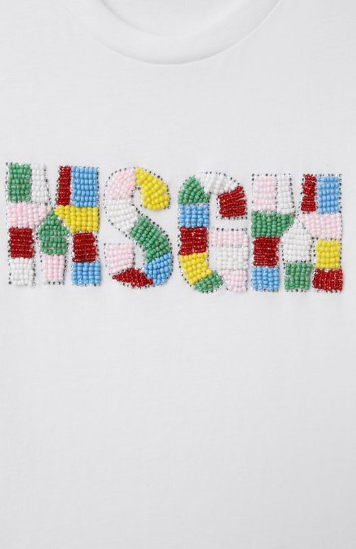 Хлопковая футболка MSGM kids 3