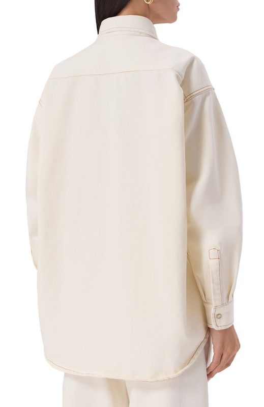 Джинсовая рубашка Forte Dei Marmi Couture 4