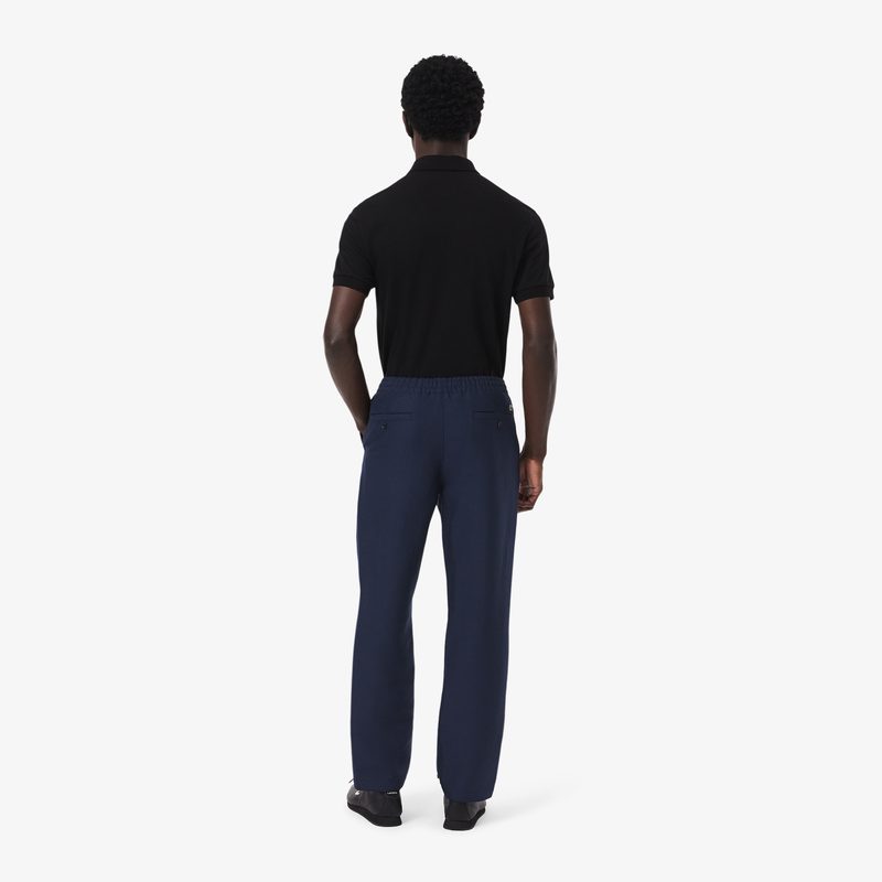 Мужские спортивные брюки Lacoste из смеси льна и вискозы 2