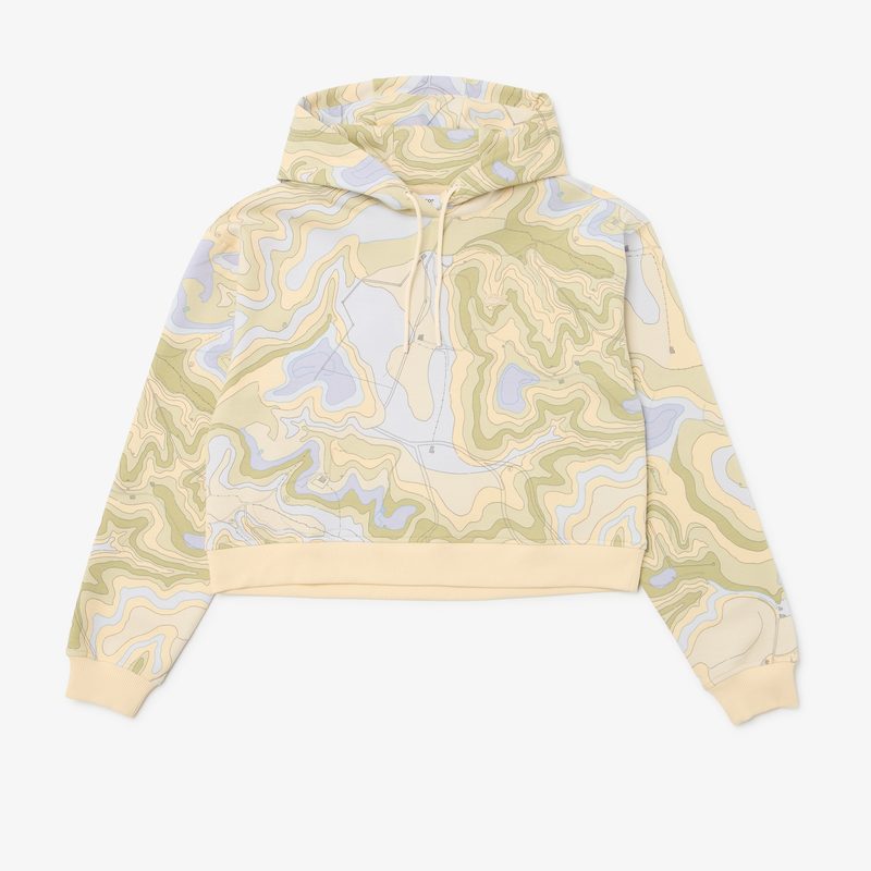 Женский свитшот Lacoste оверсайз 4