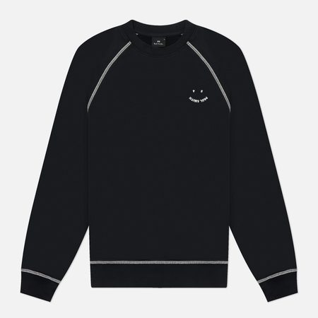 Мужская толстовка Paul Smith PS Happy Embroidered, цвет чёрный