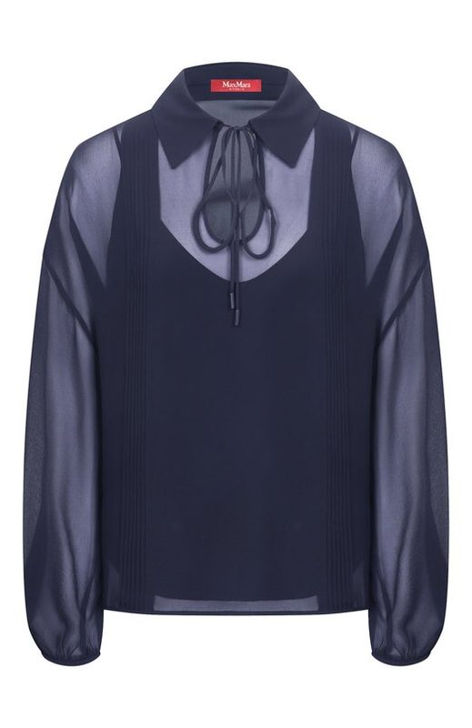 Шелковая блузка Max Mara Studio