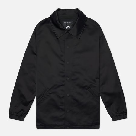 Мужская куртка ветровка Y-3 Graphic Coach, цвет чёрный