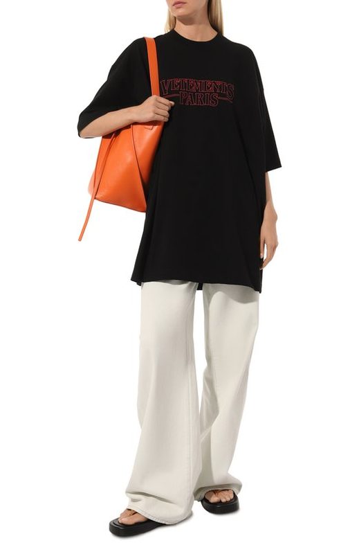 Хлопковая футболка VETEMENTS 2
