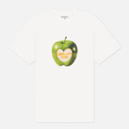 Мужская футболка Carhartt WIP Spoiled, цвет белый