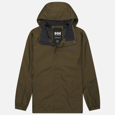 Мужская куртка ветровка Helly Hansen Dubliner Waterproof, цвет зелёный
